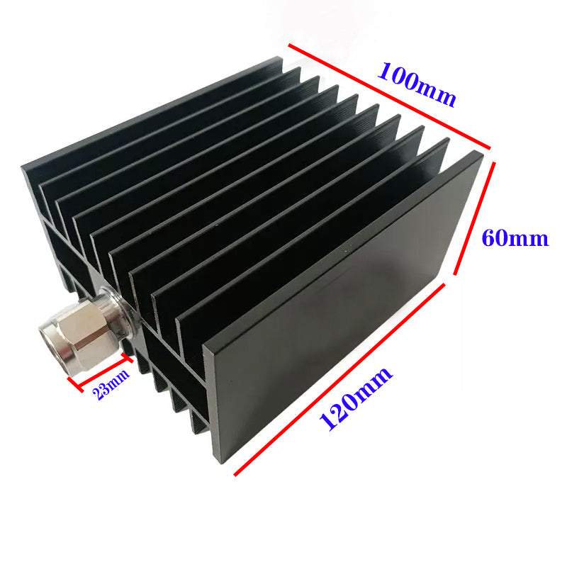 Coaxial Dummy Load 100W  N Style Male Plug Connector 50 Ohm DC3ghz Dummy Load