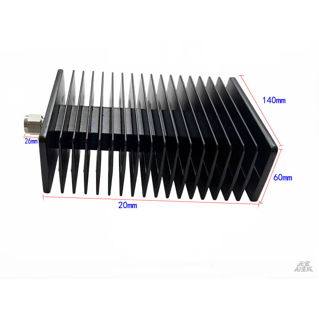 high power 300W/500W Dummy Load DC-3GHz 50ohm N male connector N-J RF coaxial test termination load